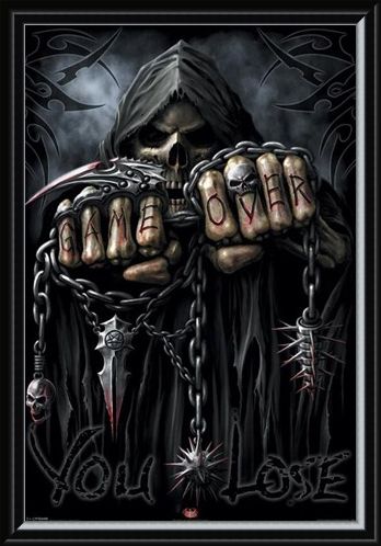 Framed Framed Game Over - You Lose