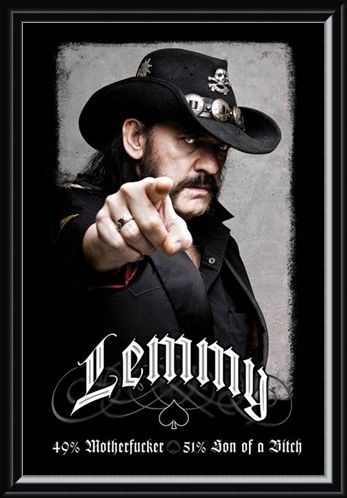 Framed Framed The founding father of Motorhead - Lemmy