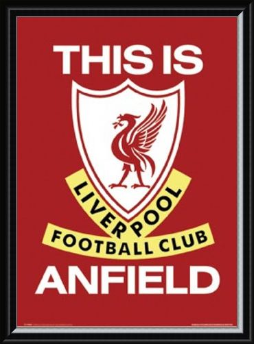 Framed Framed This Is Anfield (Liverpool Football Club Badge) - Liverpool Football Club