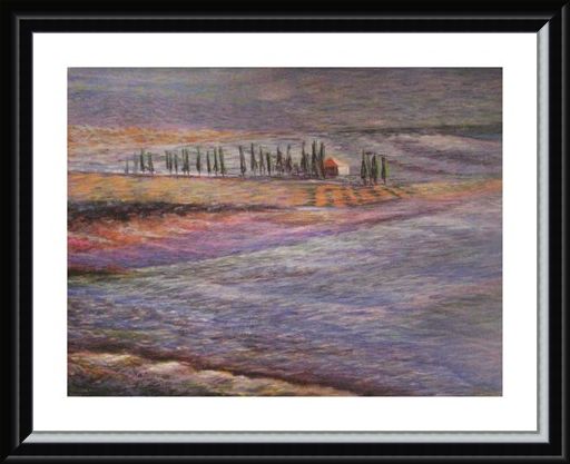 Framed Framed Tuscany No 7 - Stelio Scamanga