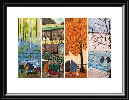 Framed Framed Which Is Your Favourite Season? - Sam Toft