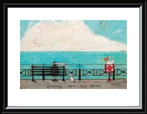Framed Framed Sharing Out The Chips - Sam Toft
