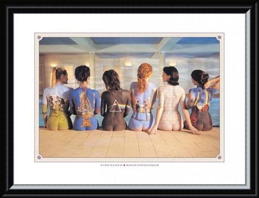 Framed Framed Back Catalogue Campaign Poster - Pink Floyd