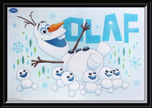 Framed Framed Olaf - Frozen Fever