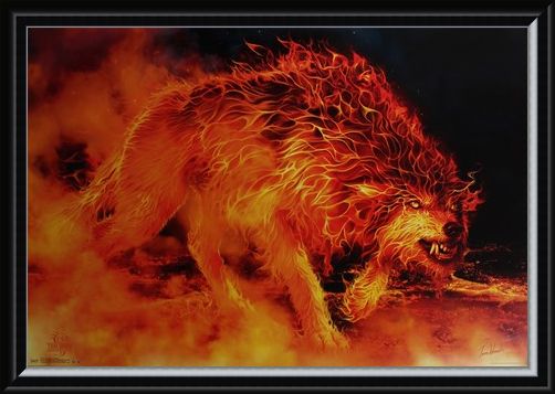 Framed Framed Fire Stalker - Tom Wood