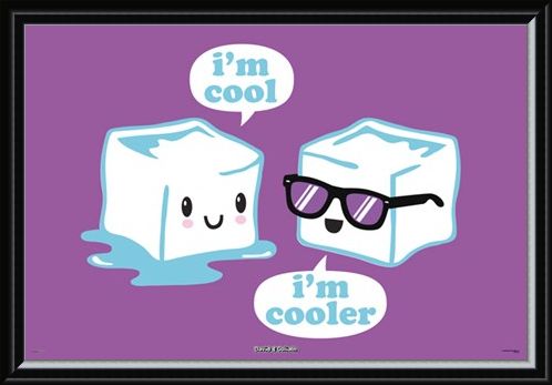 Framed Framed I'm Cool - David & Goliath