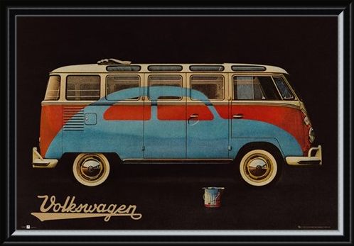 Framed Framed Volkswagen - VW Camper