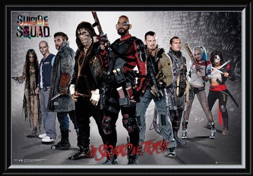 Framed Framed Group Shot - Suicide Squad