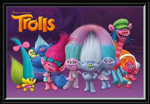 Framed Framed Meet The Trolls! - Trolls Characters