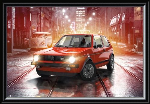 Framed Framed Iconic MK1 - VW Golf GTI