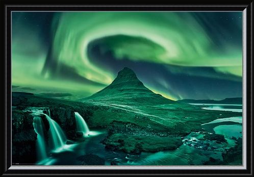 Framed Framed The Northern Lights - Aurora Borealis