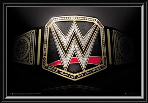 Framed Framed Title Belt - WWE