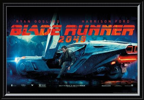 Framed Framed Flying Car - Blade Runner 2049