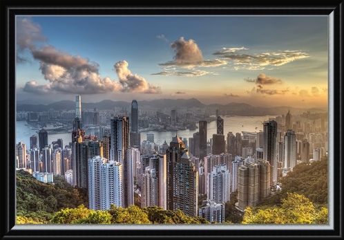 Framed Framed Victoria Peak - Hong Kong