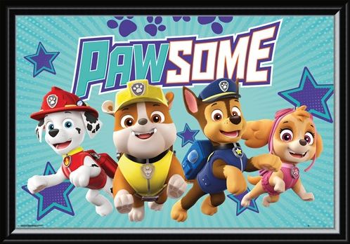 Framed Framed Pawsome - Paw Patrol