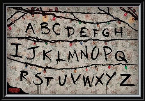 Framed Framed (R, U, N) - Stranger Things