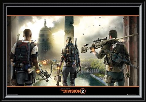 Framed Framed A City In Ruins - The Division 2