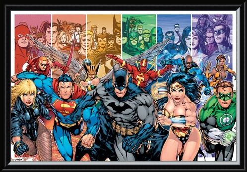 Framed Framed Justice League of America - DC Comics