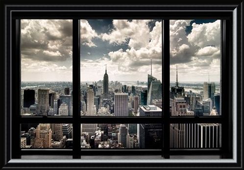 Framed Framed New York View - New York City