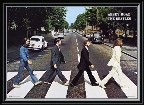 Abbey Road Album Cover, The Beatles Poster - Buy Online