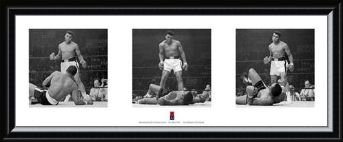 Framed Framed Muhammad Ali Triptych - Muhammad Ali