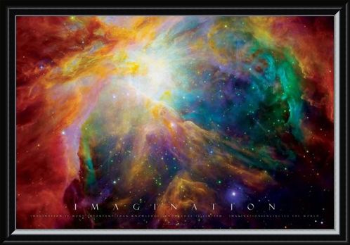 Framed Framed Imagination - Albert Einstein