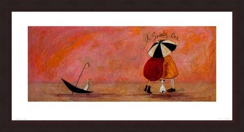 Framed Framed A Sneaky One Art - Sam Toft