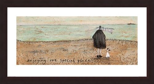 Framed Framed Enjoying our Special Place - Sam Toft