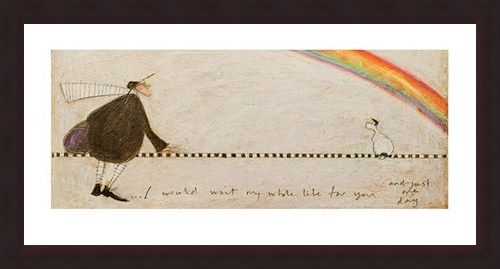 Framed Framed I Would Wait My Whole Life For You - Sam Toft