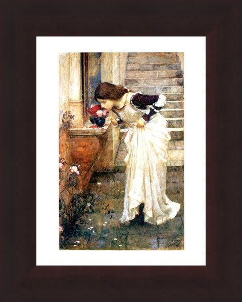 Framed Framed The Shrine - John William Waterhouse