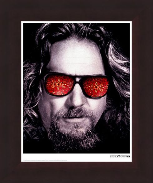 Framed Framed The Dude - The Big Lebowski