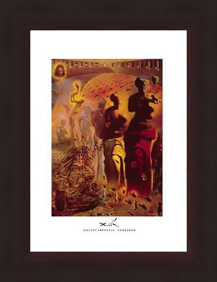 Framed Framed Hallucinogenic Toreador, 1969 - 70 - Salvador Dali