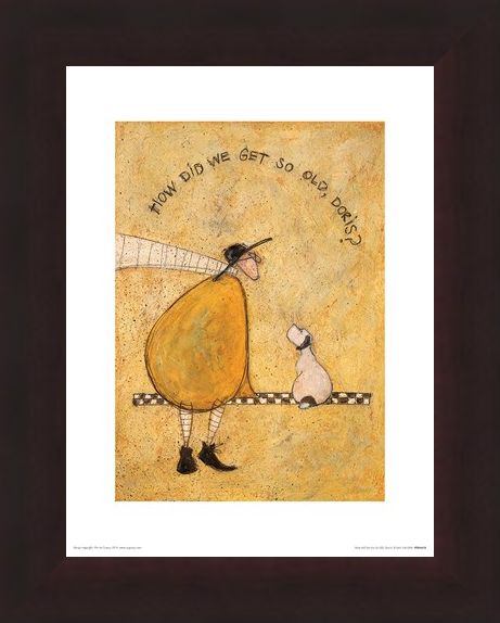 Framed Framed How Did We Get So Old, Doris? - Sam Toft