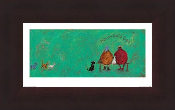 Framed Framed Putting the World to Rights - Sam Toft