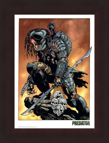 Framed Framed Rock - Predator