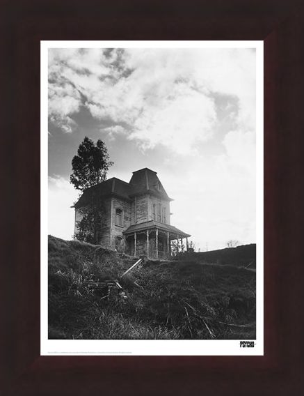 Framed Framed Psycho House On The Hill - Alfred Hitchcock