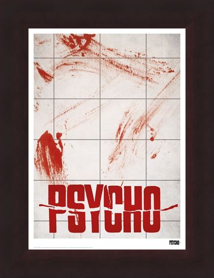 Framed Framed Limted Edition Psycho - Alfred Hitchcock