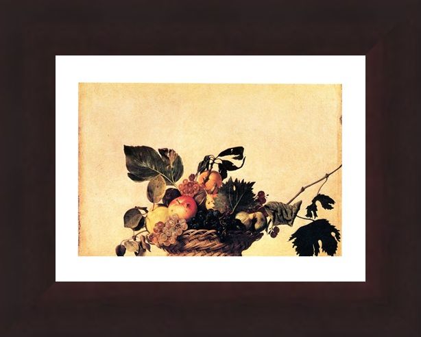 Framed Framed Cesto Di Frutta - Caravaggio