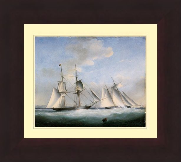 Framed Framed The Ship 'Water Witch' - High Seas Beauty