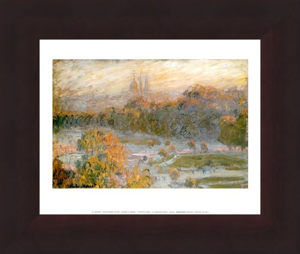 Framed Framed Les Tuileries, Etude - Claude Monet