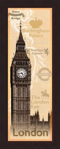 Framed Framed London Landmarks - Iconic London Sights