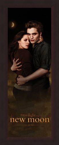 Framed Framed Edward and Bella in the Woods - Edward Cullen and Bella Swann in Twilight;New Moon