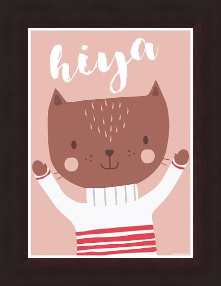 Framed Framed A Fabulous Feline - Hiya!