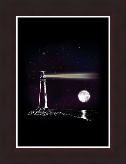 Framed Framed A Spectrum Of Colour - Rainbow Searchlight
