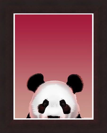 Framed Framed Pop Up Panda - Inquisitive Creatures
