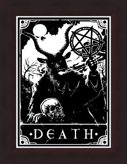 Framed Framed Death - Deadly Tarot