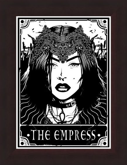 Framed Framed The Empress - Deadly Tarot