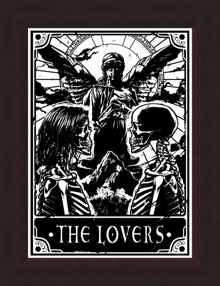 Framed Framed The Lovers - Deadly Tarot