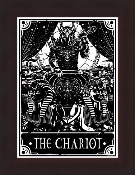 Framed Framed The Chariot - Deadly Tarot