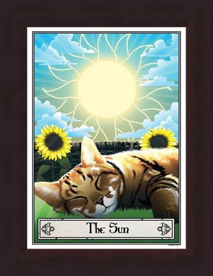Framed Framed The Sun - Deadly Tarot Felis